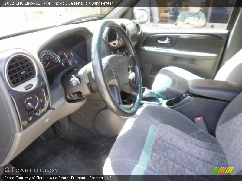 Indigo Blue Metallic / Dark Pewter 2002 GMC Envoy SLT 4x4