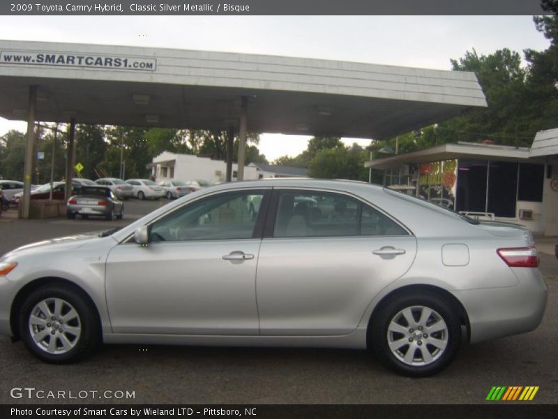Classic Silver Metallic / Bisque 2009 Toyota Camry Hybrid