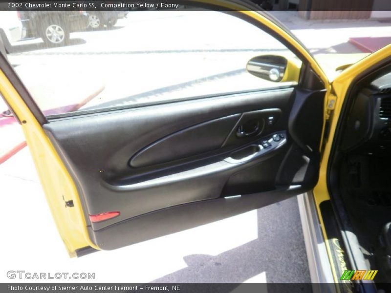 Competition Yellow / Ebony 2002 Chevrolet Monte Carlo SS