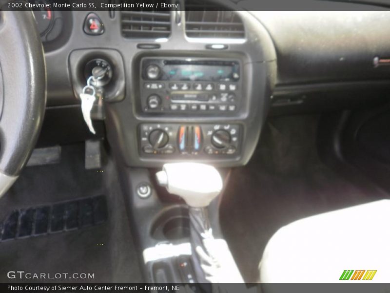 Competition Yellow / Ebony 2002 Chevrolet Monte Carlo SS