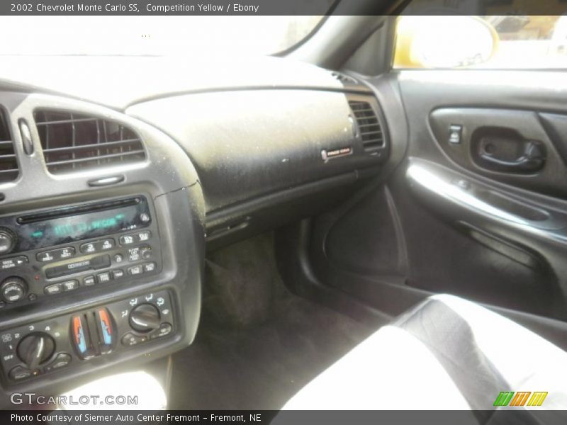 Competition Yellow / Ebony 2002 Chevrolet Monte Carlo SS