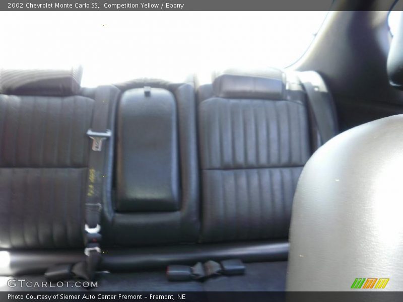 Competition Yellow / Ebony 2002 Chevrolet Monte Carlo SS