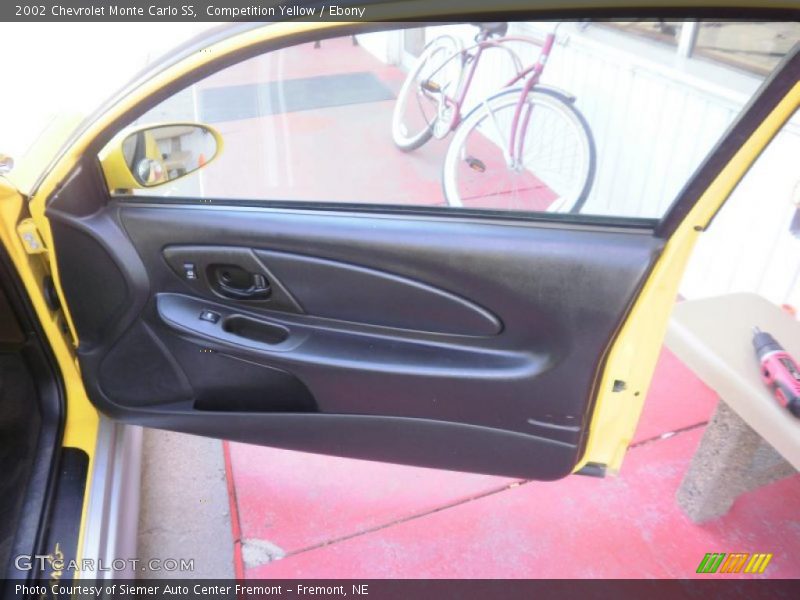Competition Yellow / Ebony 2002 Chevrolet Monte Carlo SS