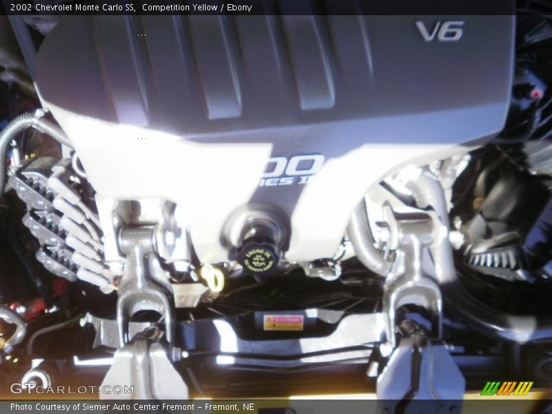 Competition Yellow / Ebony 2002 Chevrolet Monte Carlo SS