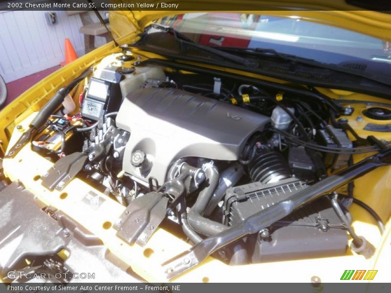 Competition Yellow / Ebony 2002 Chevrolet Monte Carlo SS