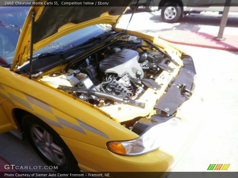 Competition Yellow / Ebony 2002 Chevrolet Monte Carlo SS