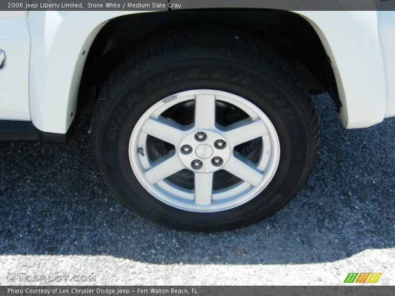 Stone White / Medium Slate Gray 2006 Jeep Liberty Limited