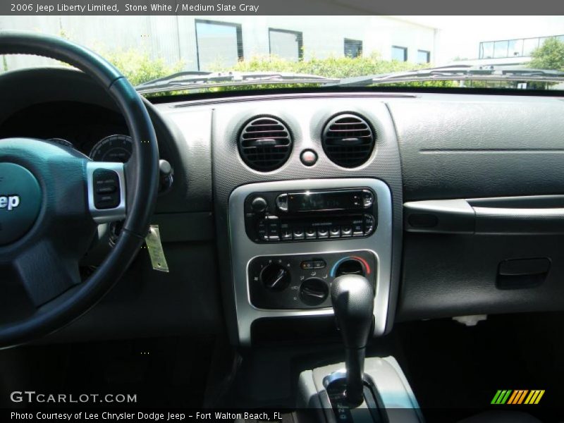 Stone White / Medium Slate Gray 2006 Jeep Liberty Limited