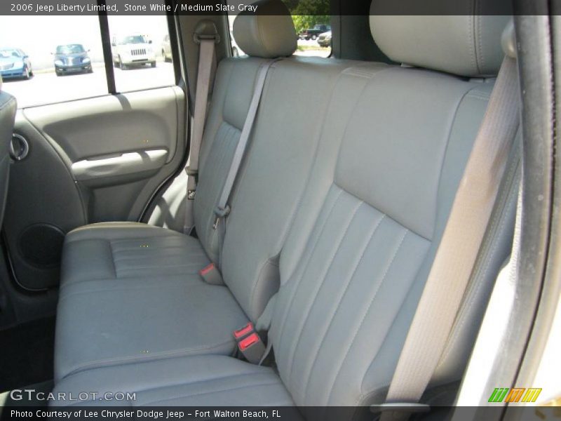 Stone White / Medium Slate Gray 2006 Jeep Liberty Limited