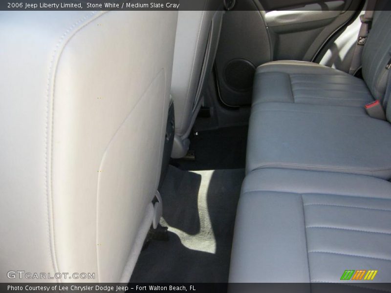 Stone White / Medium Slate Gray 2006 Jeep Liberty Limited
