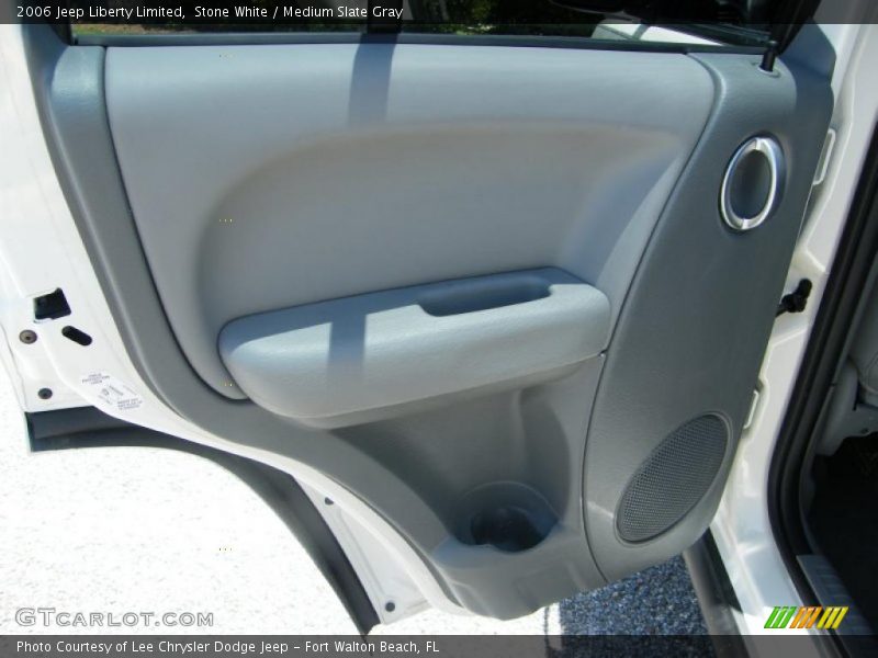 Stone White / Medium Slate Gray 2006 Jeep Liberty Limited