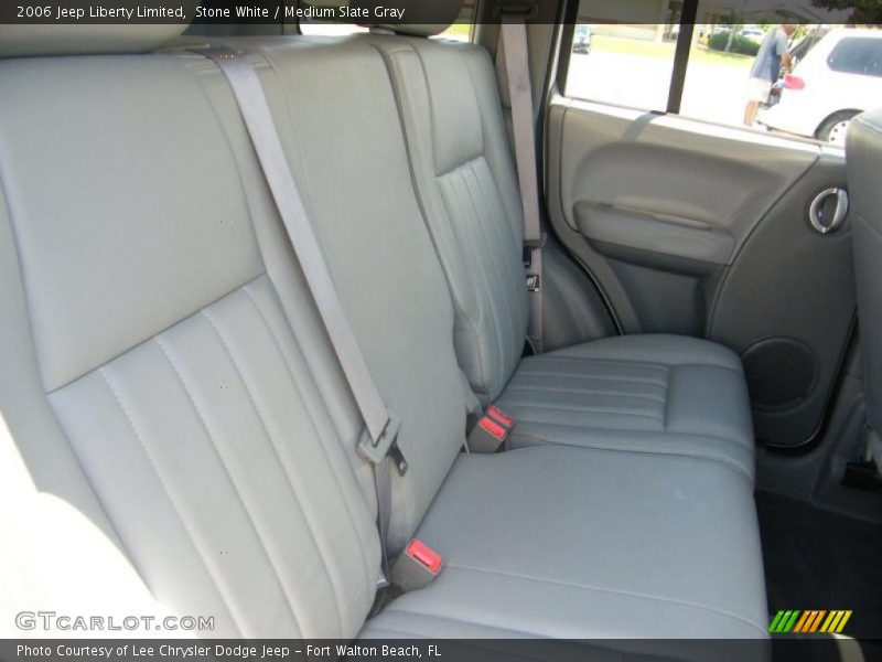 Stone White / Medium Slate Gray 2006 Jeep Liberty Limited