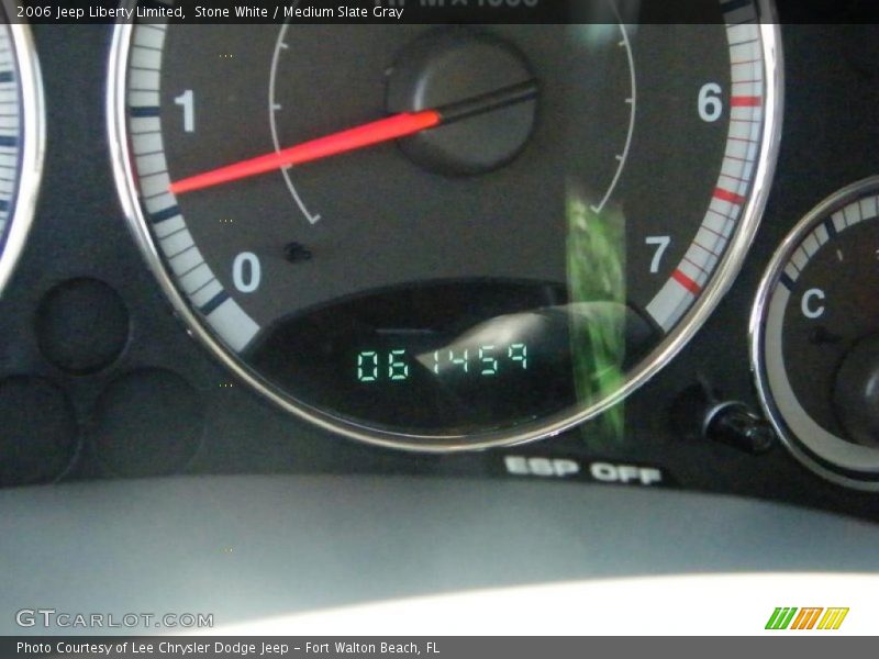 Stone White / Medium Slate Gray 2006 Jeep Liberty Limited