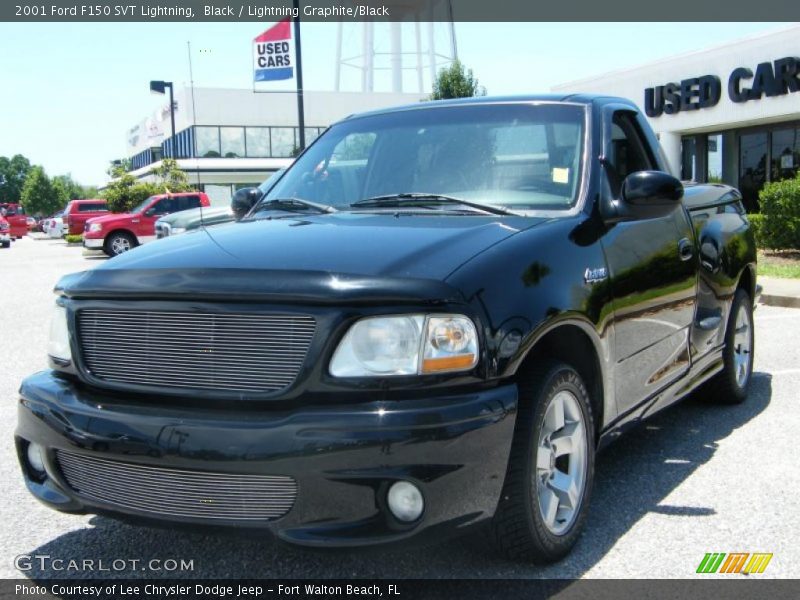 Black / Lightning Graphite/Black 2001 Ford F150 SVT Lightning