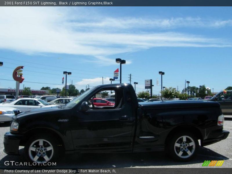Black / Lightning Graphite/Black 2001 Ford F150 SVT Lightning