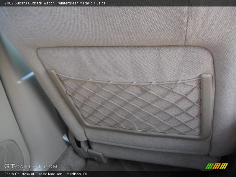 Wintergreen Metallic / Beige 2002 Subaru Outback Wagon