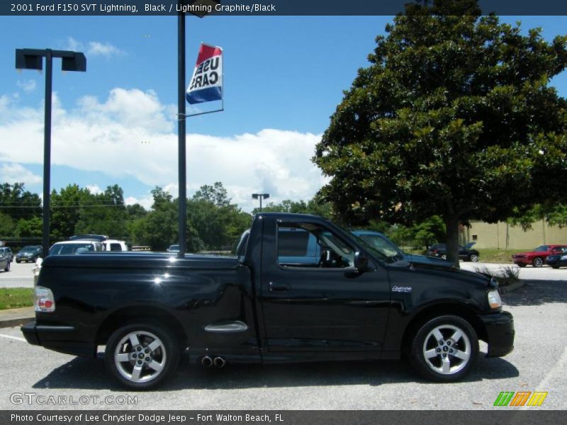 Black / Lightning Graphite/Black 2001 Ford F150 SVT Lightning