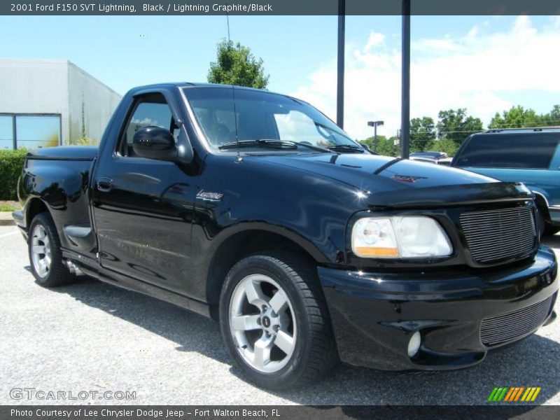 Black / Lightning Graphite/Black 2001 Ford F150 SVT Lightning