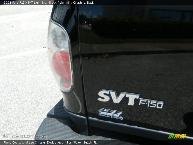 Black / Lightning Graphite/Black 2001 Ford F150 SVT Lightning