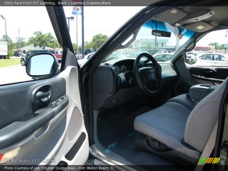 Black / Lightning Graphite/Black 2001 Ford F150 SVT Lightning