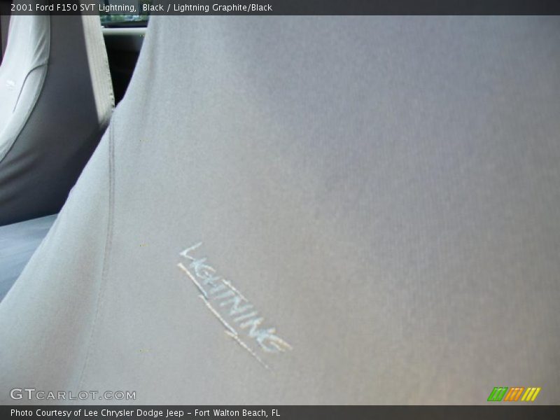 Black / Lightning Graphite/Black 2001 Ford F150 SVT Lightning