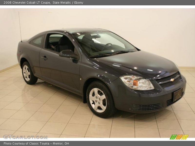 Slate Metallic / Ebony 2008 Chevrolet Cobalt LT Coupe