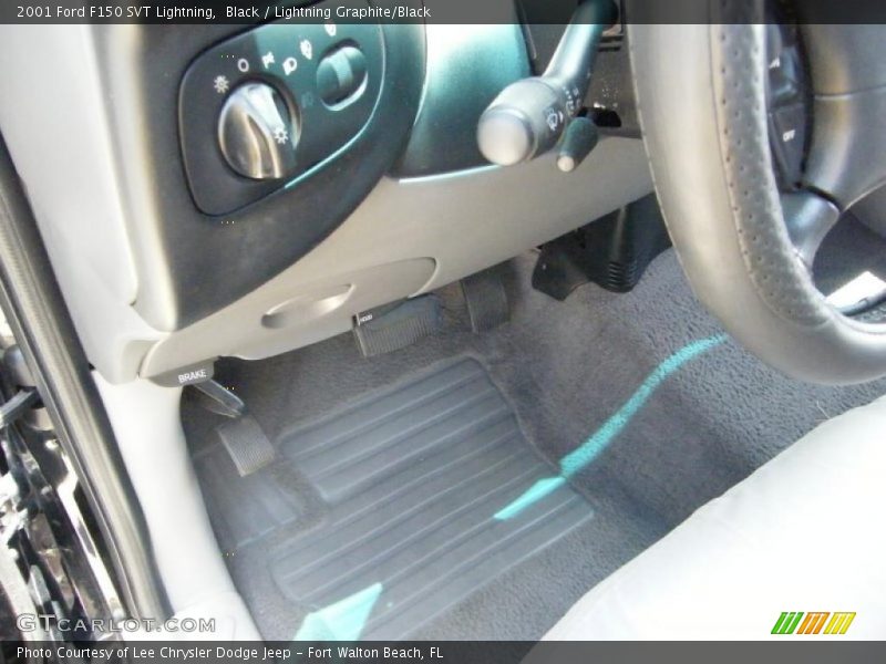 Black / Lightning Graphite/Black 2001 Ford F150 SVT Lightning