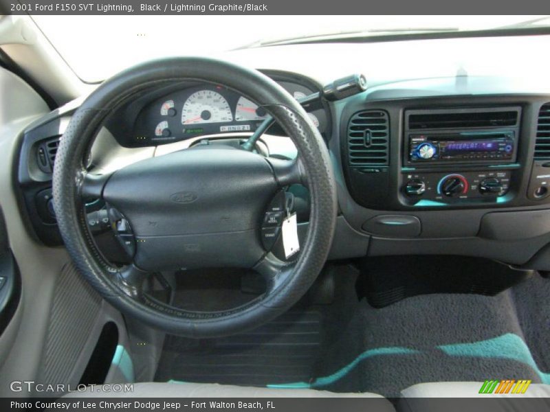 Black / Lightning Graphite/Black 2001 Ford F150 SVT Lightning