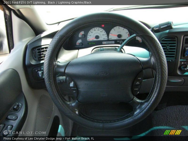 Black / Lightning Graphite/Black 2001 Ford F150 SVT Lightning