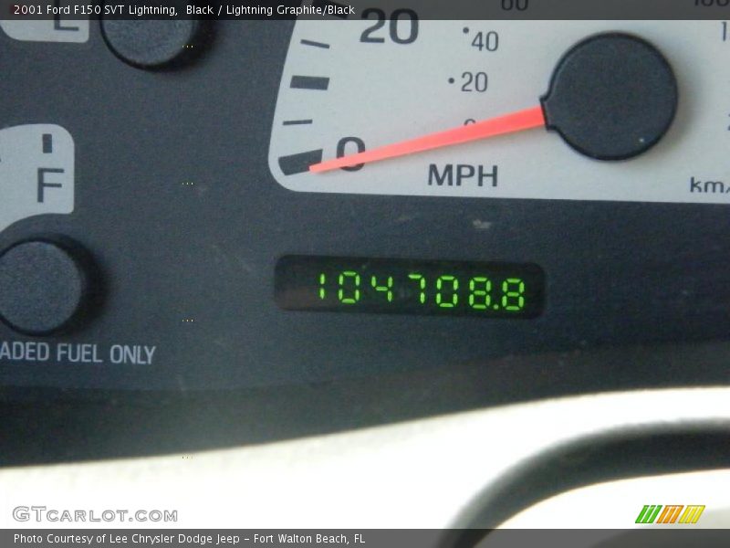 Black / Lightning Graphite/Black 2001 Ford F150 SVT Lightning