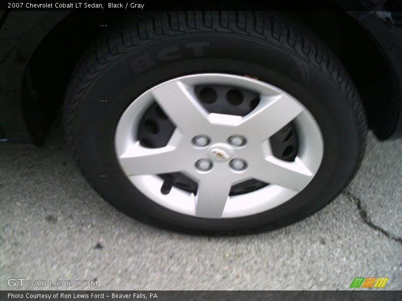 Black / Gray 2007 Chevrolet Cobalt LT Sedan