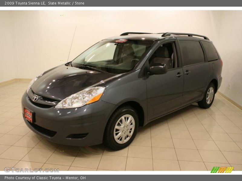 Slate Metallic / Stone 2009 Toyota Sienna LE