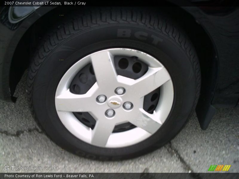 Black / Gray 2007 Chevrolet Cobalt LT Sedan