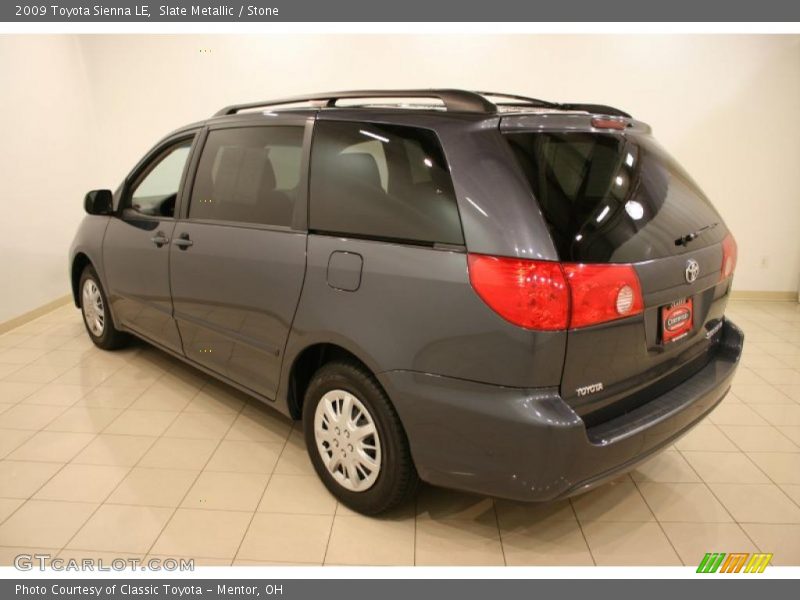 Slate Metallic / Stone 2009 Toyota Sienna LE