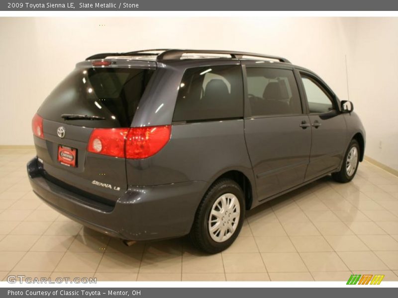 Slate Metallic / Stone 2009 Toyota Sienna LE