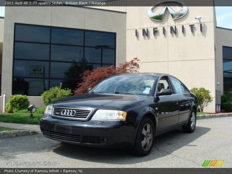 Brilliant Black / Melange 2001 Audi A6 2.7T quattro Sedan