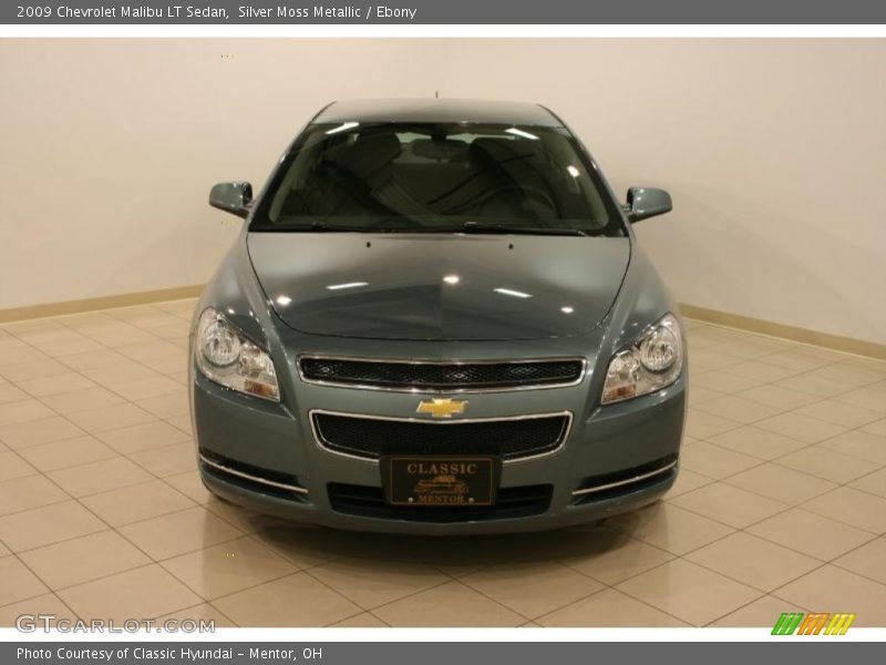 Silver Moss Metallic / Ebony 2009 Chevrolet Malibu LT Sedan