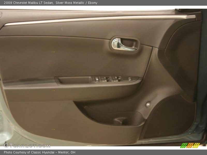 Silver Moss Metallic / Ebony 2009 Chevrolet Malibu LT Sedan