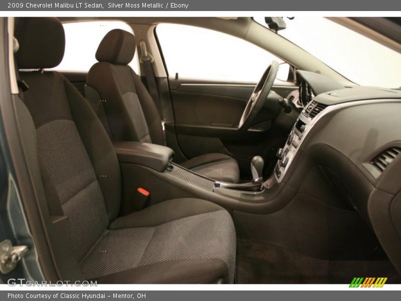 Silver Moss Metallic / Ebony 2009 Chevrolet Malibu LT Sedan