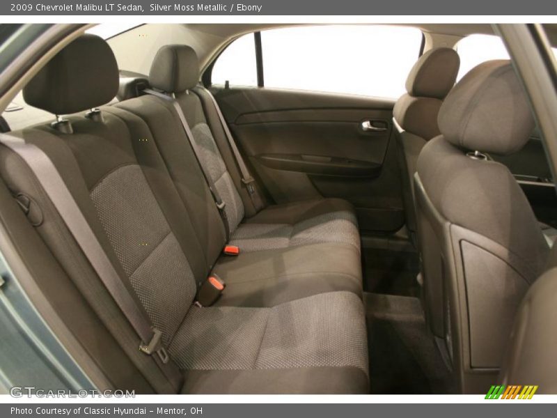 Silver Moss Metallic / Ebony 2009 Chevrolet Malibu LT Sedan