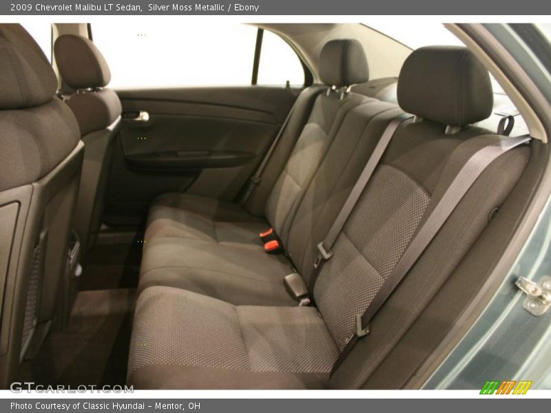 Silver Moss Metallic / Ebony 2009 Chevrolet Malibu LT Sedan