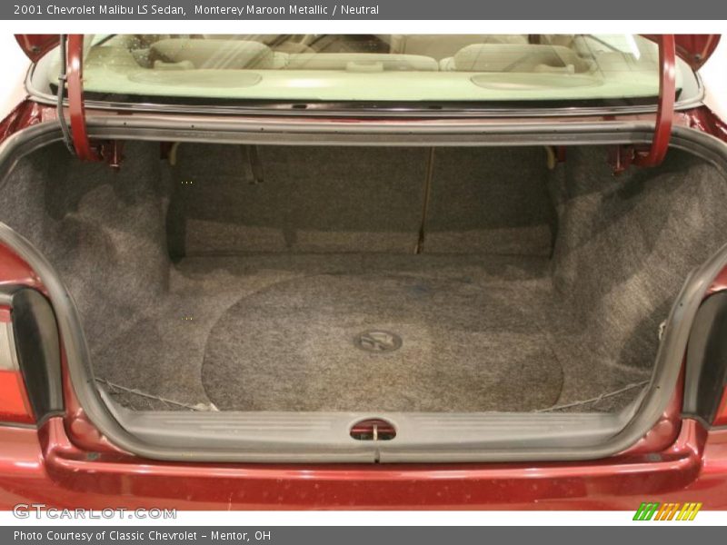 Monterey Maroon Metallic / Neutral 2001 Chevrolet Malibu LS Sedan