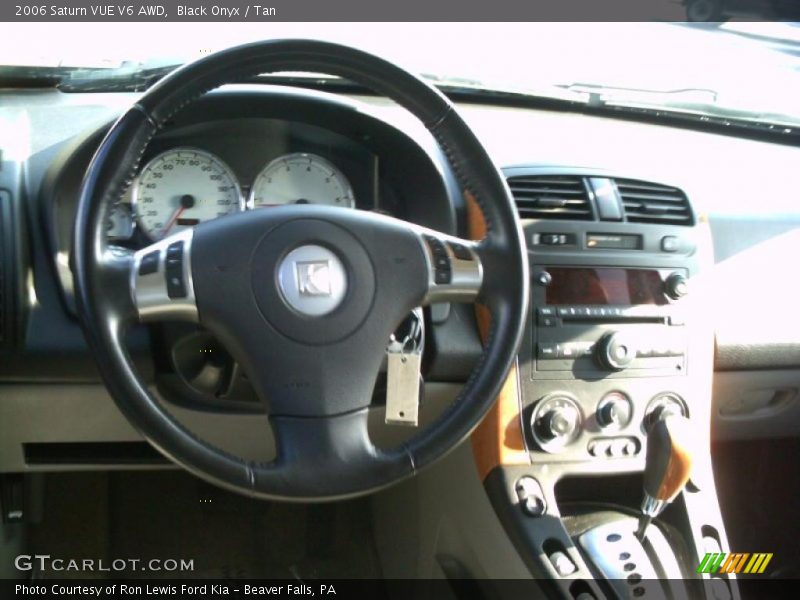 Black Onyx / Tan 2006 Saturn VUE V6 AWD