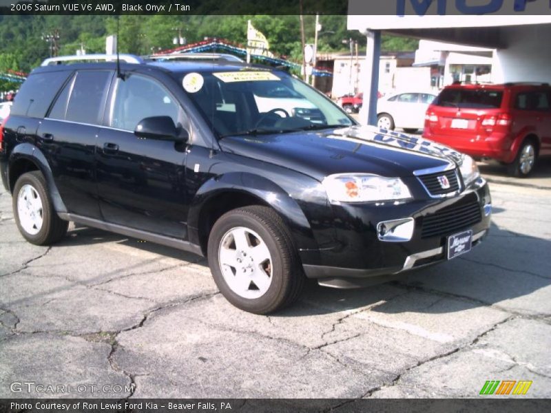 Black Onyx / Tan 2006 Saturn VUE V6 AWD