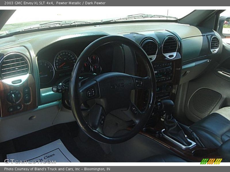 Pewter Metallic / Dark Pewter 2003 GMC Envoy XL SLT 4x4