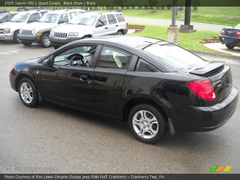 Black Onyx / Black 2005 Saturn ION 2 Quad Coupe