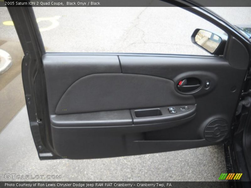 Black Onyx / Black 2005 Saturn ION 2 Quad Coupe