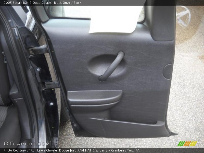 Black Onyx / Black 2005 Saturn ION 2 Quad Coupe