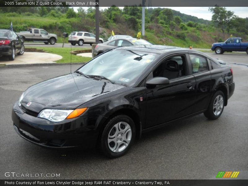 Black Onyx / Black 2005 Saturn ION 2 Quad Coupe