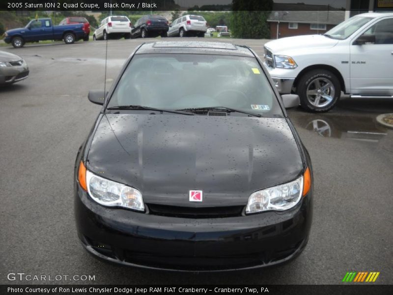 Black Onyx / Black 2005 Saturn ION 2 Quad Coupe
